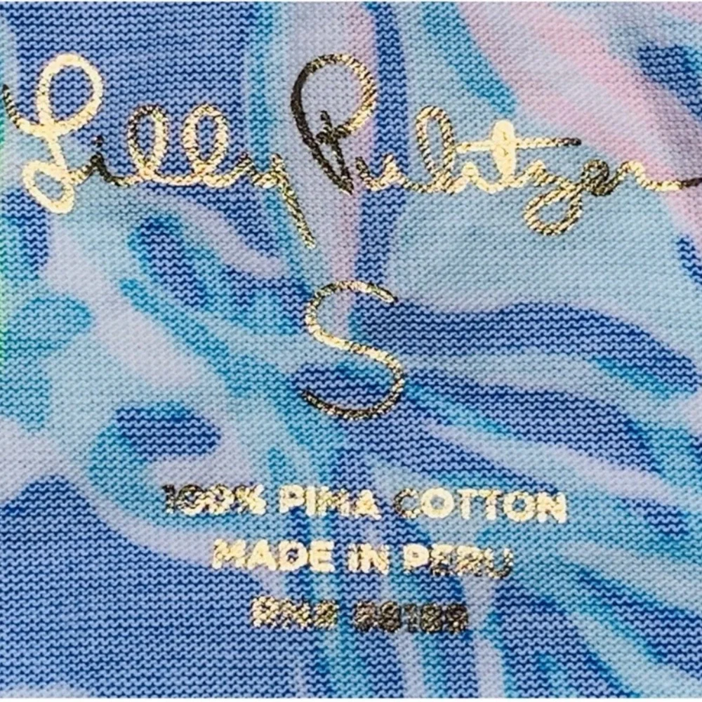 Lilly Pulitzer Lissie Dress In Coastal Blue Lion Around Women’s Size Small - Picture 4 of 4